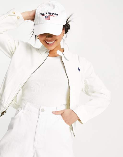 Polo Ralph Lauren - Windjack met iconisch logo in crème