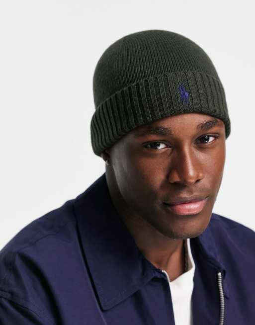 green ralph lauren beanie
