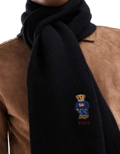 Polo ralph lauren bear scarf best sale