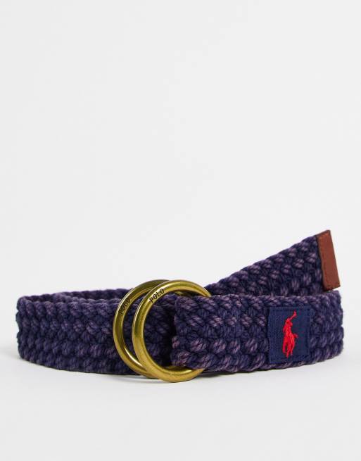 Polo woven outlet belt