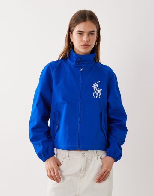 Polo Ralph Lauren woven windbreaker jacket in blue, 4 of 4