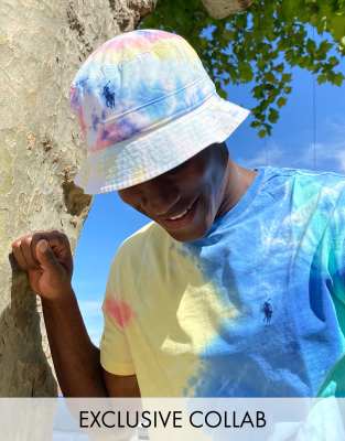 tie dye polo hat