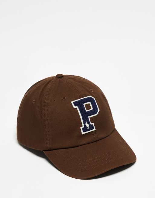 Polo Ralph Lauren x ASOS exclusive collab cap in brown with logo