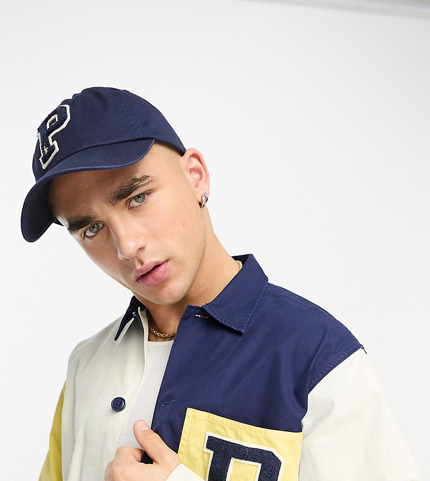 Polo Ralph Lauren x ASOS exclusive collab cap in navy with logo