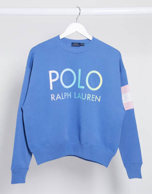 polo ralph lauren logo sweatshirt