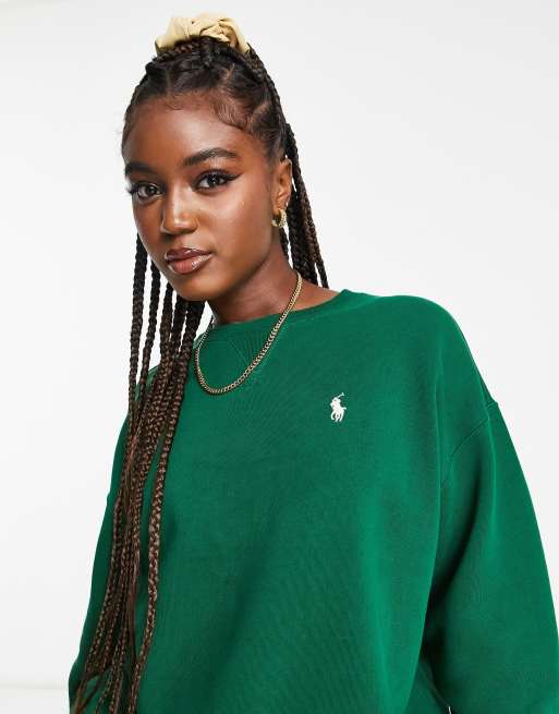 Polo Ralph Lauren x ASOS exclusive collab crew neck sweatshirt in green