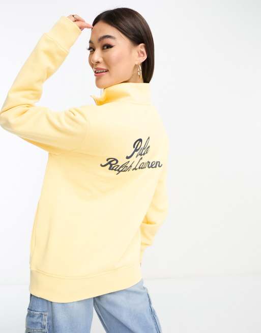 Half zip sweatshirt women's ralph online lauren