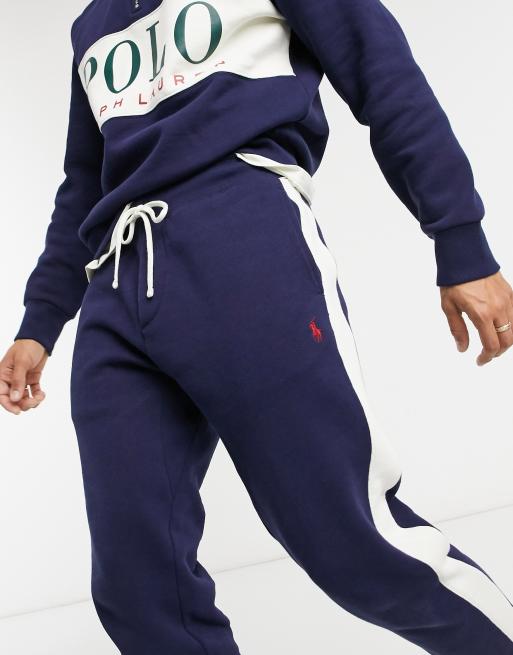 Polo Ralph Lauren x ASOS exclusive collab jogger in navy with side