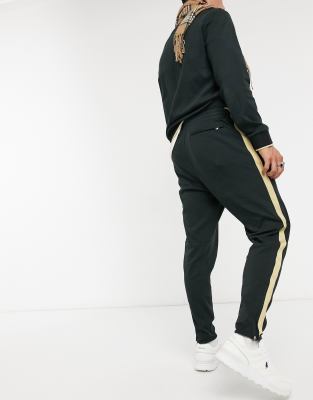 black ralph lauren tracksuit bottoms