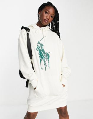Polo Ralph Lauren x ASOS exclusive collab lightweight hoodie in cream