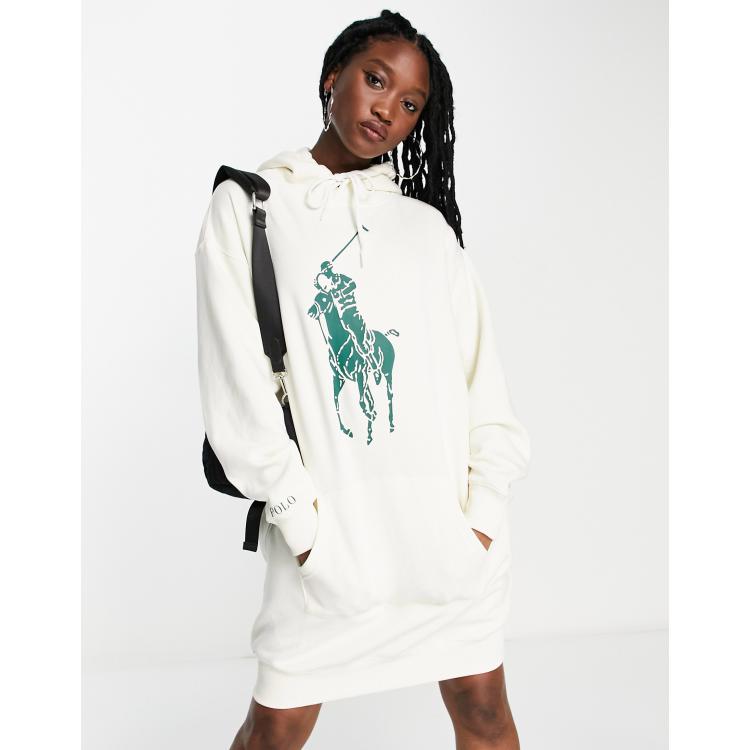 Polo Ralph Lauren x ASOS exclusive collab lightweight hoodie in cream