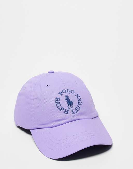 Polo Ralph Lauren x ASOS exclusive collab logo baseball cap in lavender