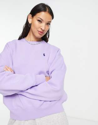 パーカー・フーディ Ralph Lauren SS25 Sweatshirts (710916690028 SKY LAVANDER) Polo Sport Fleece Hoodie | Ralph Lauren