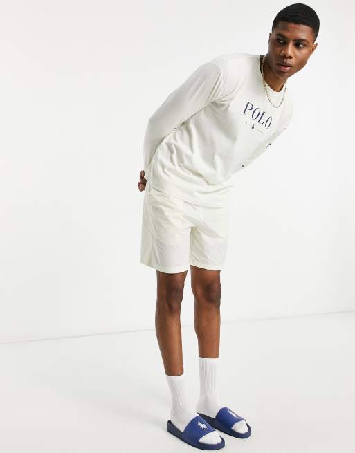 Polo Ralph Lauren X ASOS Exclusive Collab T-Shirt In Cream With