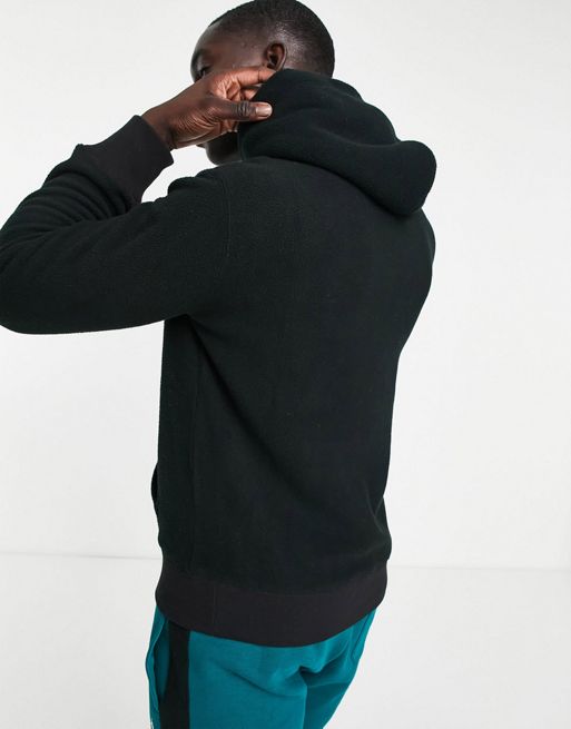 Polo Ralph Lauren x ASOS exclusive collab polar fleece hoodie in black with  chest logo | ASOS