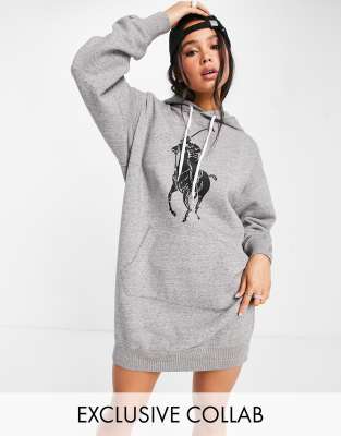 Ralph lauren cheap sweatshirt dress