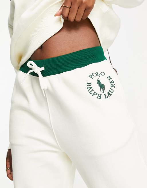 Polo Ralph Lauren x ASOS exclusive collab sweatpants in cream