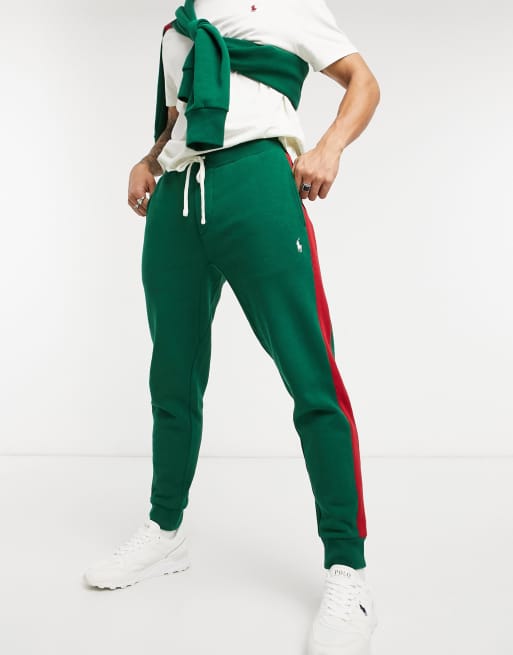 Green polo jogging outlet suit