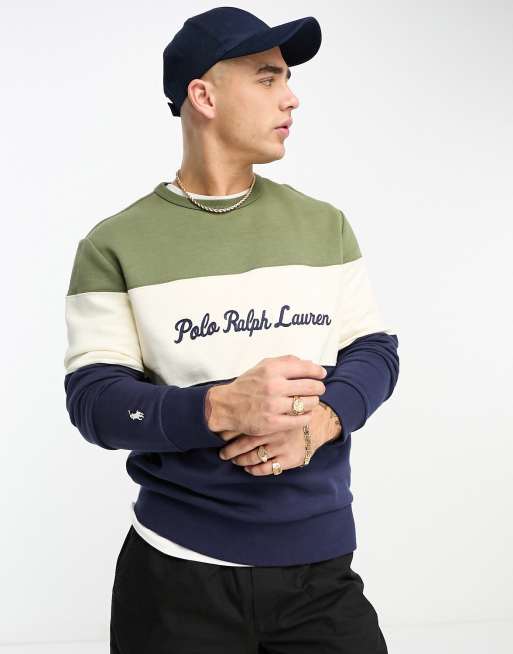 Polo Ralph Lauren x ASOS exclusive collab sweatshirt in navy and