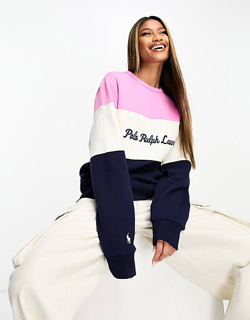 Polo Ralph Lauren x ASOS exclusive collab sweatshirt with chest logo ...