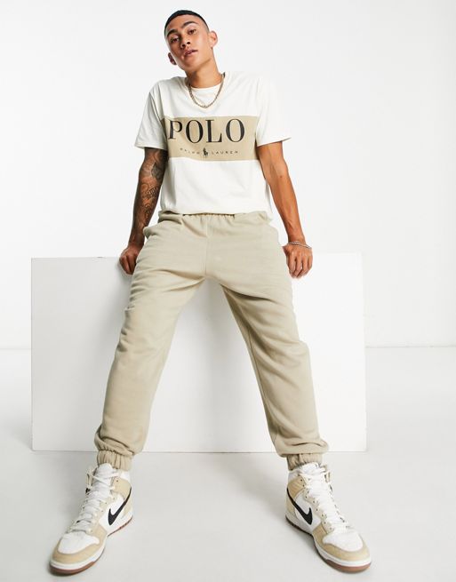 Polo Ralph Lauren X ASOS Exclusive Collab T-Shirt In Cream With