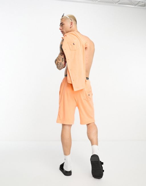Ralph lauren orange shorts on sale