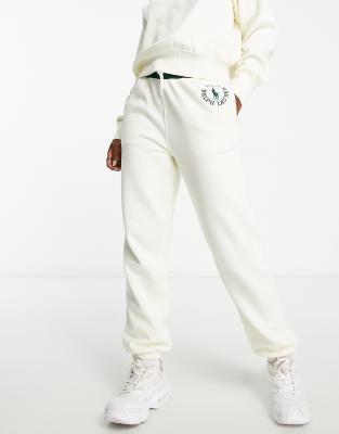 Polo Ralph Lauren x ASOS exclusive collab joggers in cream  - ASOS Price Checker