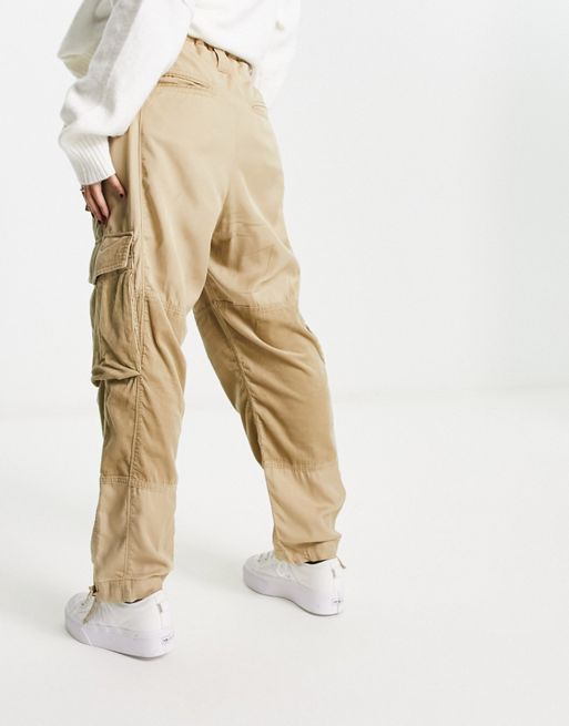 Polo Ralph Lauren x ASOS exclusive collab twill cargo trousers in khaki |  ASOS