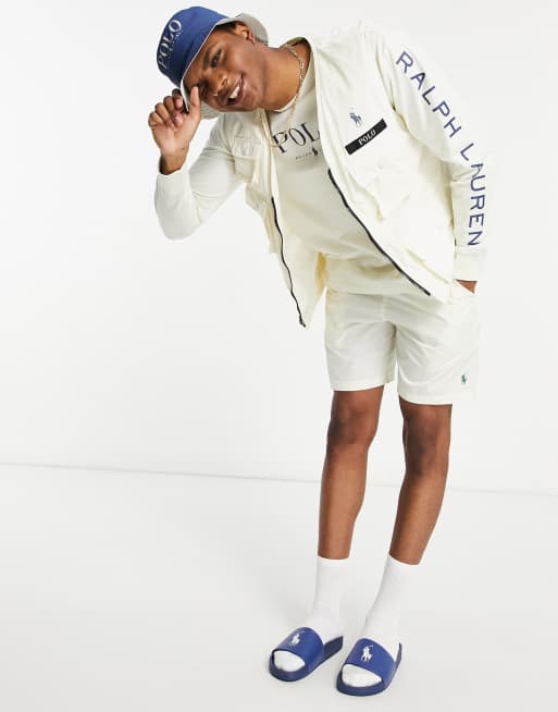 Polo Ralph Lauren x ASOS exclusive collab joggers in cream