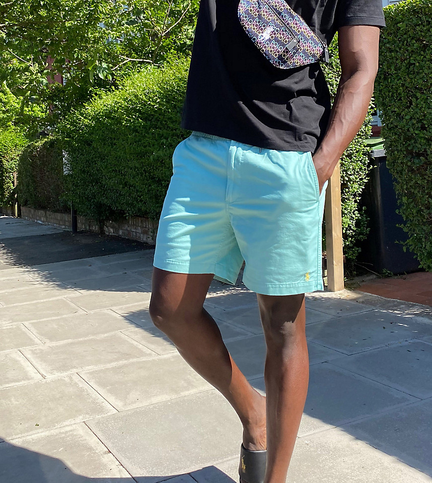 Polo Ralph Lauren x ASOS Exclusive – Gröna preppiga shorts med logga