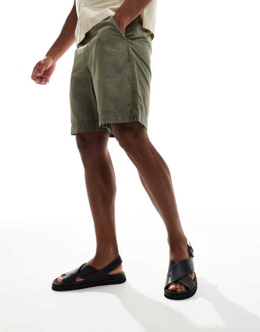 Polo Ralph Lauren - Zane - Sorte sandaler med krydsende stropper, 2 af 4