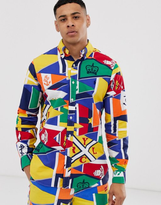 Polo Ralph Lauren — Nadruk flagi na całej powierzchni, 2 z 3