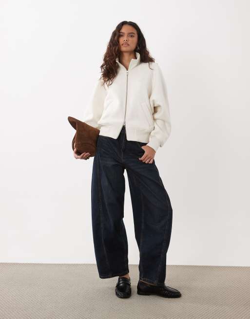Polo Ralph Lauren zip sweatshirt in off white, 2 of 4