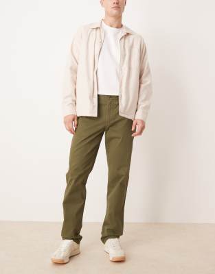 Polo Ralph Lauren Polo Ralph Laurenicon logo straight stretch twill chinos in olive green