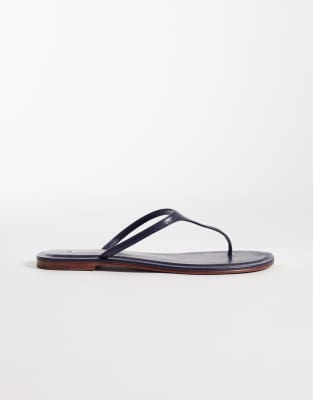 Polo Polo Ralph - Sandales plates à brides - Bleu 40