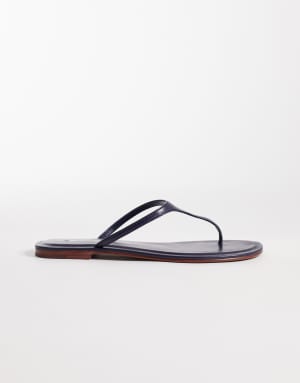 Polo Ralph strappy flat sandals in blue