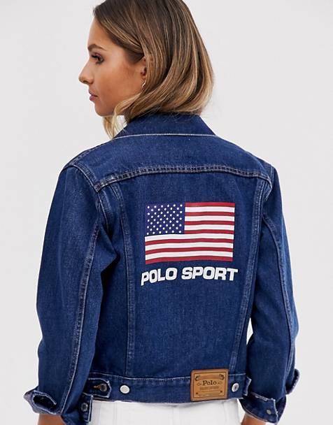 Image result for asos polo flag jean jacket