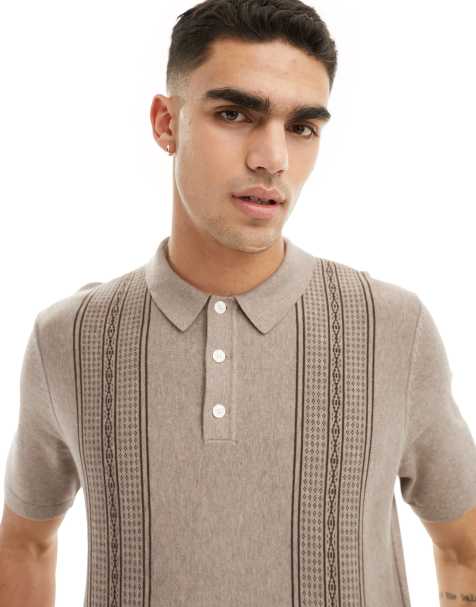 Polos Marrones para Hombre ASOS