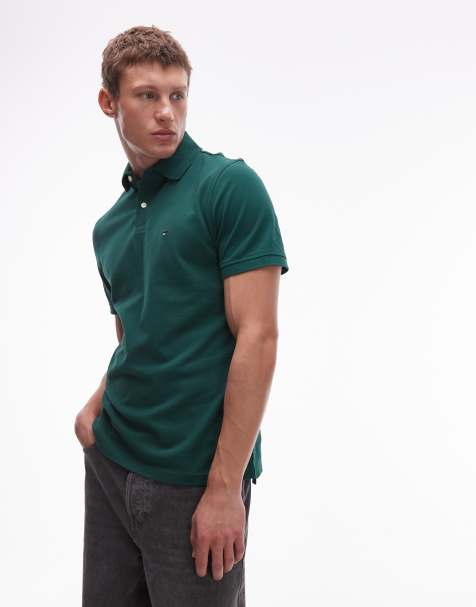 Polo verde de corte estándar 1985 de Tommy Hilfiger - view 1