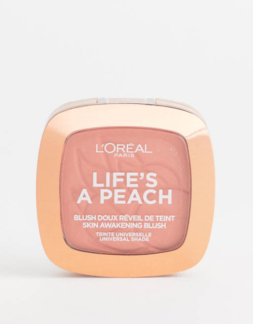 Polvos de colorete Life's a Peach de L'Oreal Paris