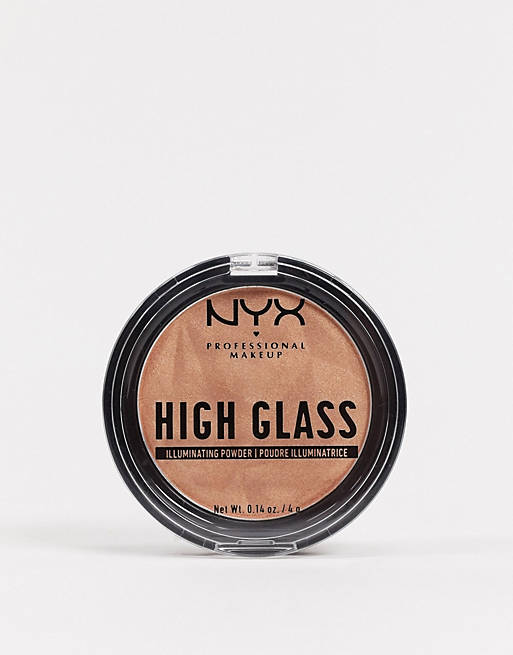 Polvos iluminadores High Glass de NYX Professional Makeup - Daytime Halo