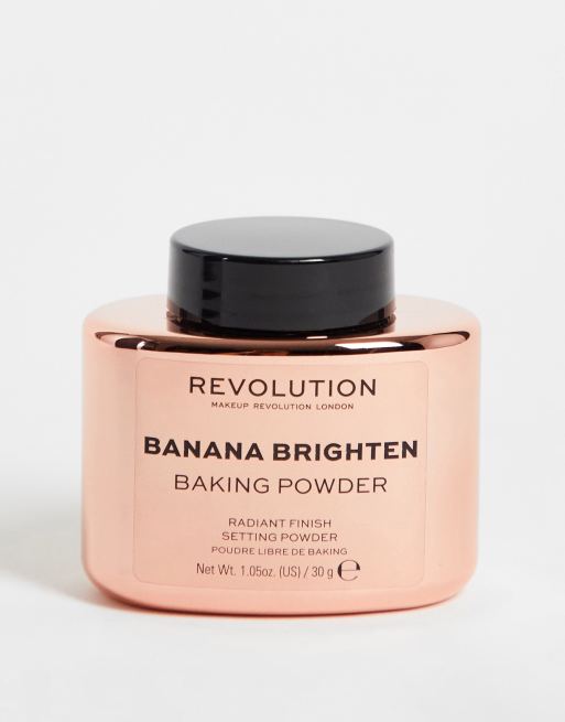 Polvos sueltos fijadores Banana Brighten de Revolution