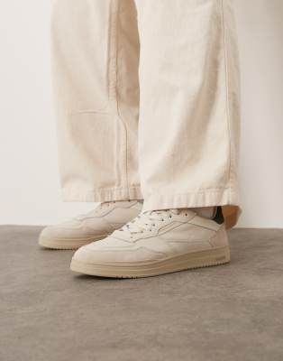Pompeii UK Pompeii elan pippa leather trainers in off white
