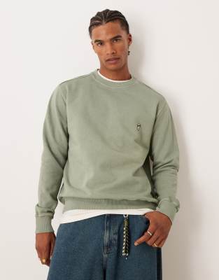 Pompeii - Emilio - Sweat ras de cou à logo - Vert