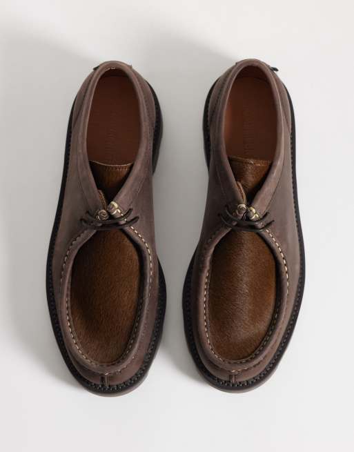 Pompeii - Latymer - Leren schoenen in koffiebruin, 2 van 4