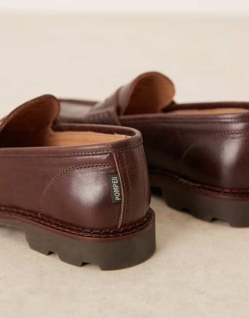 Pompeii - Modena - Mocassins en cuir - Marron, 4 de 4