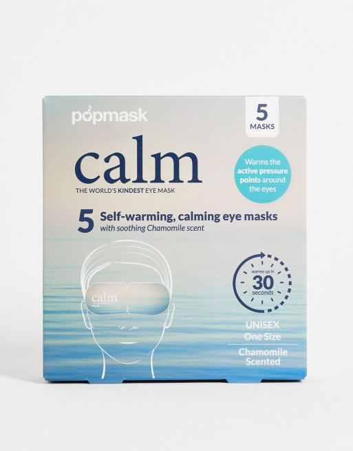 Popmask Calm Self Warming Eye Masks 5 Pack Asos 4748