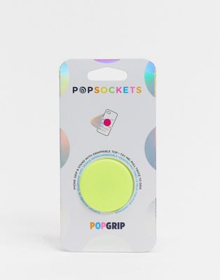 Popsocket – Handyhalter in Neongelb-Keine Farbe
