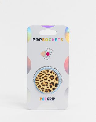 Popsocket – Handyhalter mit Leopardenprint-Keine Farbe