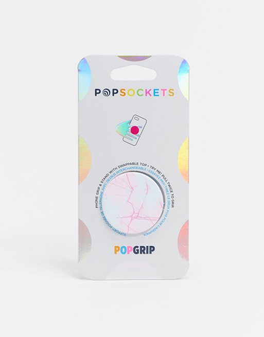 Popsocket – Mobilhållare med holografiskt marmormönster